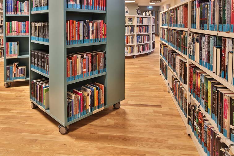 Bibliothek im Roten Hirsch